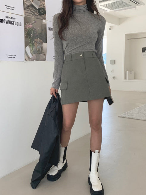 カジュアルカーゴミニスカート