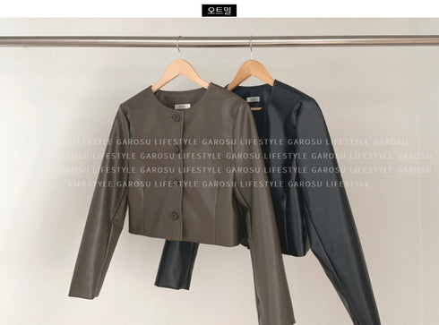 デイリーフェイクレザージャケット