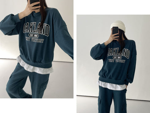 レイヤードストリートトップス