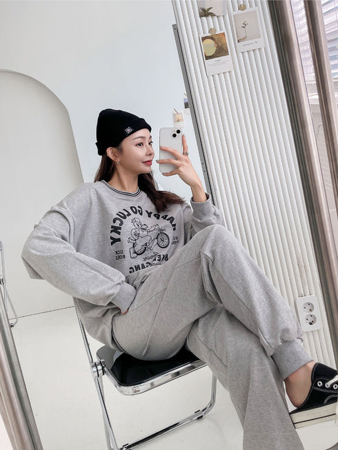 ストリートプリントスウェット