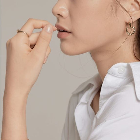 A convex point open ring