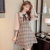 フレンチチェックサマーワンピ