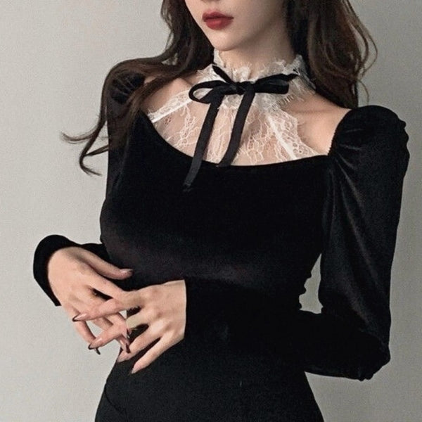 ブラックドールトップス