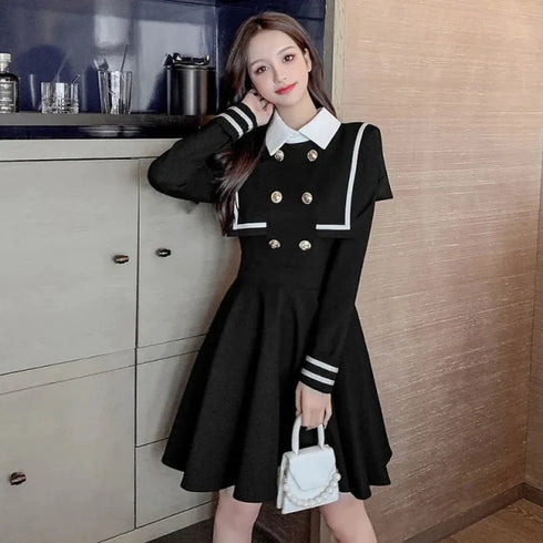 セーラー服デザインワンピース